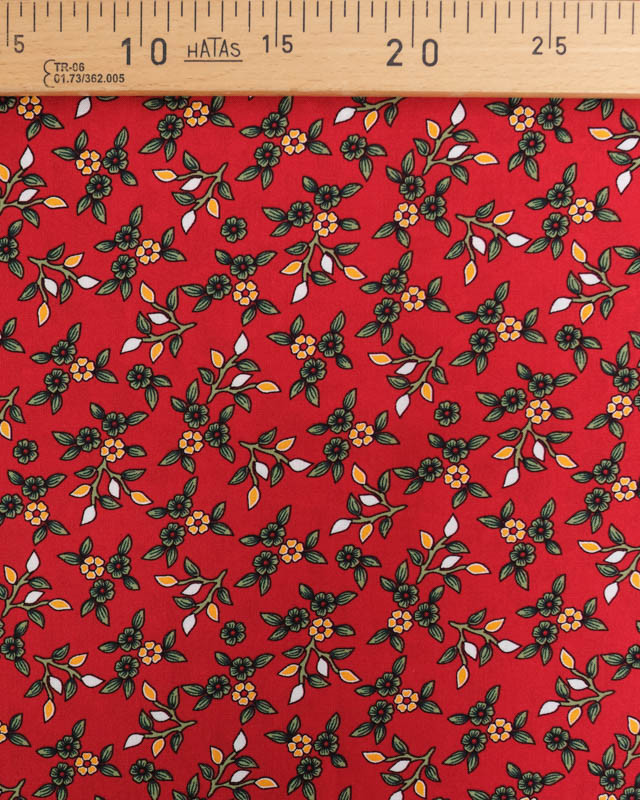 Viscose Poésie Rouge - Mercerine