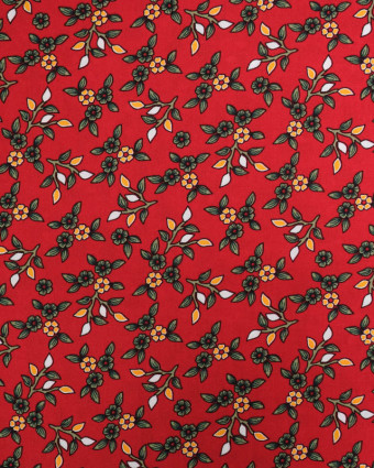 Viscose Poésie Rouge - Mercerine