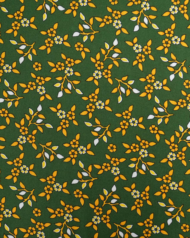 Viscose Poésie Vert Forêt - Mercerine