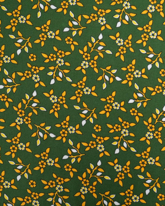 Viscose Poésie Vert Forêt - Mercerine