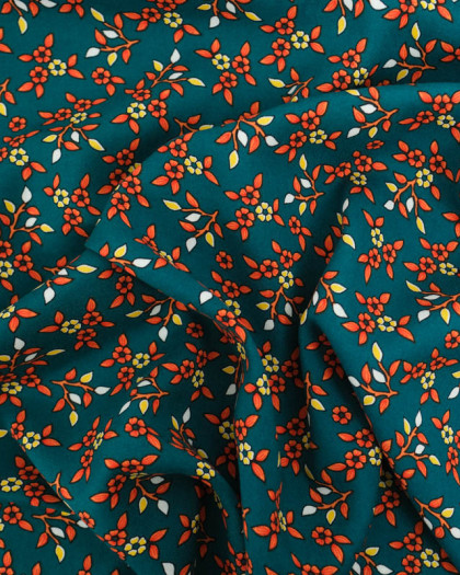 Viscose Poésie Emeraude - Mercerine