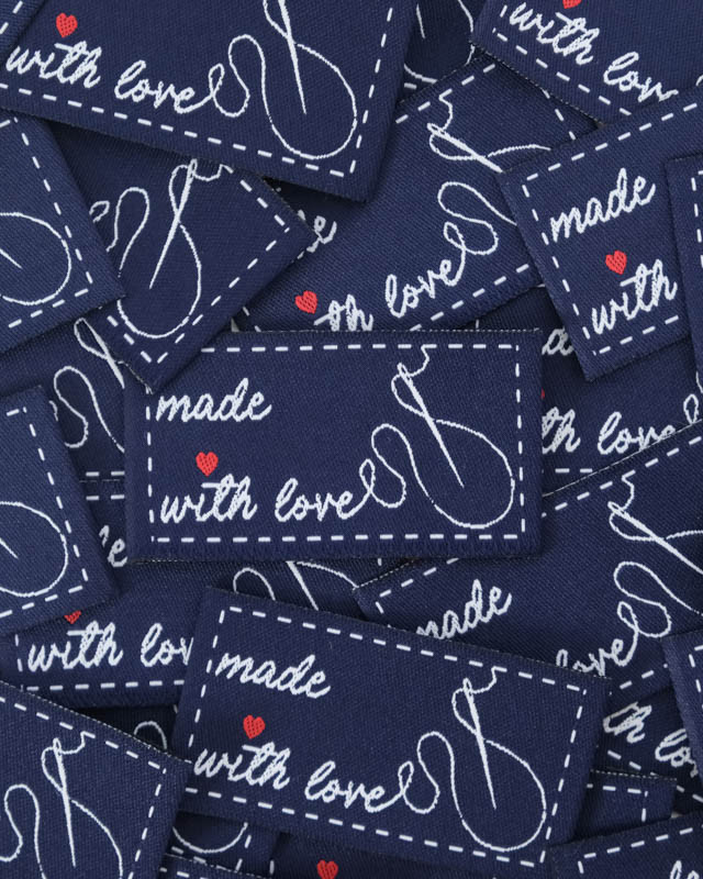 Patch Brodé "I Love Rugby" à Coudre - Écusson 8x4,3 Cm Couleurs Vives Pour Veste, Sac, Casquette
