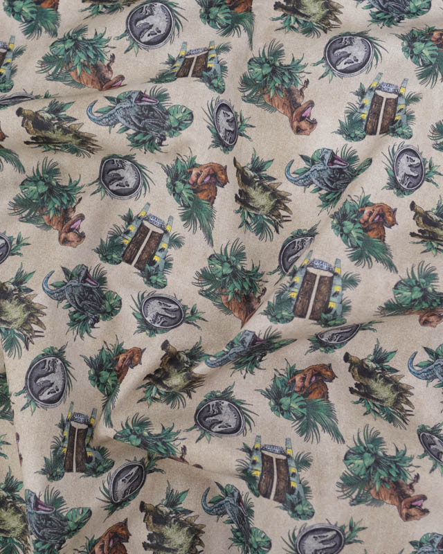 Tissu Coton Jurassic World - Mercerine