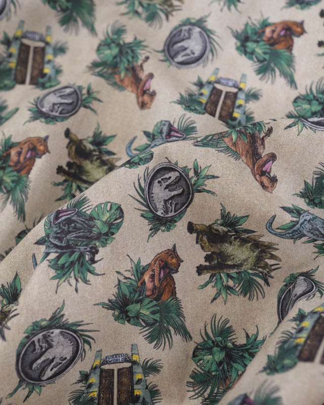 Tissu Coton Jurassic World - Mercerine