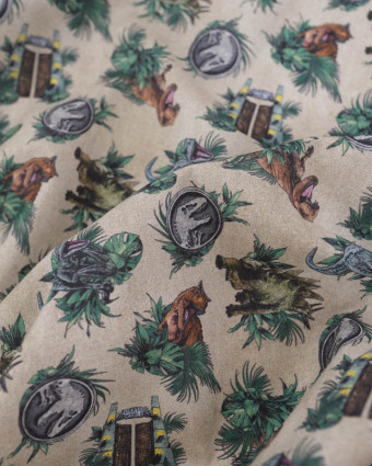 Tissu Coton Jurassic World - Mercerine