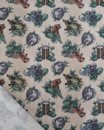 Tissu Coton Jurassic World - Mercerine