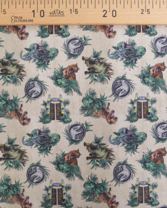Tissu Coton Jurassic World - Mercerine