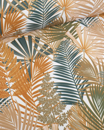 Toile Extérieure Déperlante Grand Feuillage - Mercerine