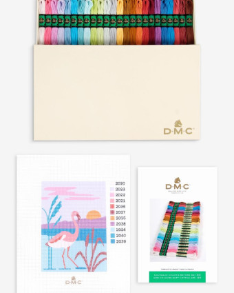 Boite de 24 fils Retors Mat - DMC - Mercerine