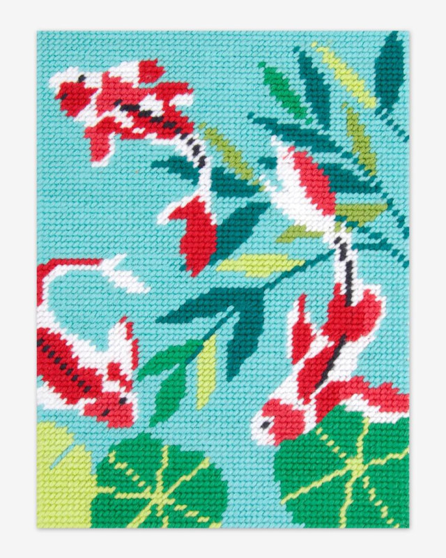 Canevas Imprimé Carpe 16 x 22 cm - DMC - Mercerine