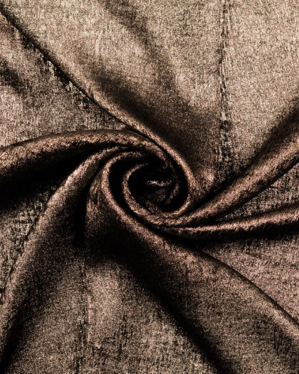 Tissu Satiné Shiny Cuivre - Mercerine