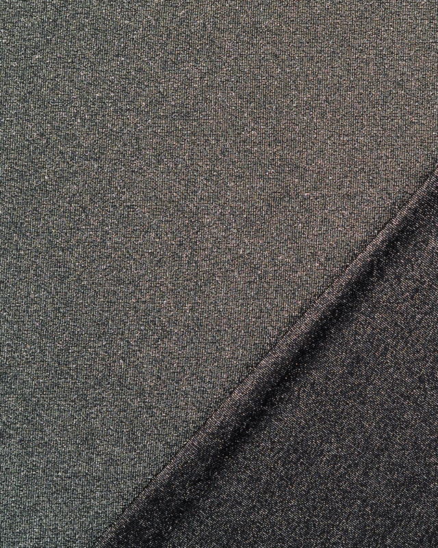 Tissu Jersey Métallique Argent - Mercerine