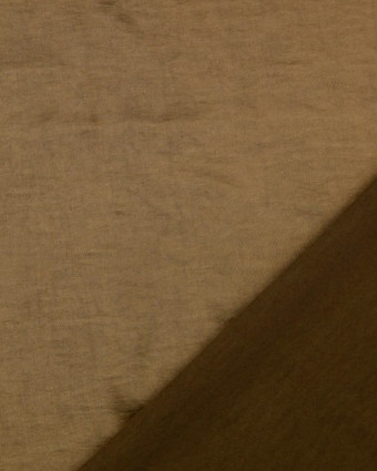 Tissu Satin Stretch Uni Cappuccino - Mercerine