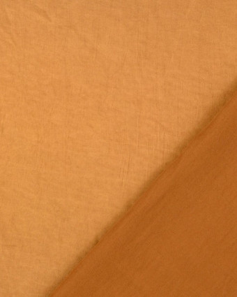 Tissu Satin Stretch Uni Caramel - Mercerine
