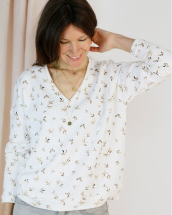 Patron Sweat HORIZON Femme - Atelier Scammit - Mercerine