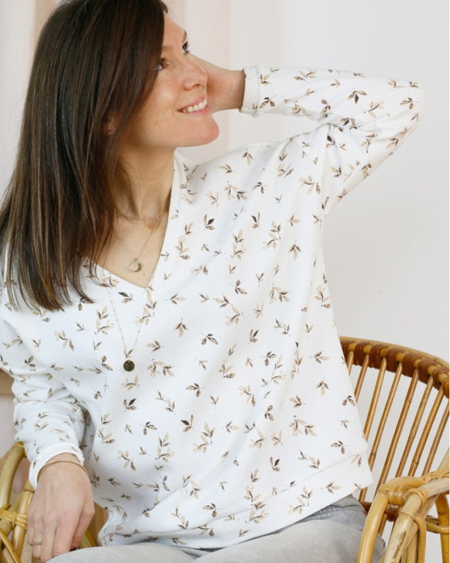 Patron Sweat HORIZON Femme - Atelier Scammit - Mercerine