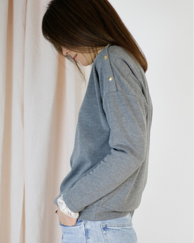 Patron Sweat HORIZON Femme - Atelier Scammit - Mercerine