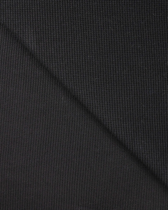 Maille Douce Souple Noire - Mercerine