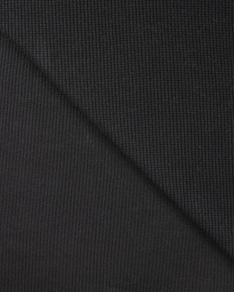 Maille Douce Souple Noire - Mercerine
