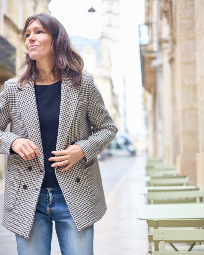 Patron Veste PUNTO Femme - Atelier Scammit - Mercerine