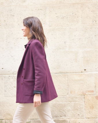 Patron Veste PUNTO Femme - Atelier Scammit - Mercerine