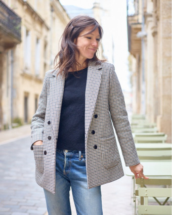 Patron Veste PUNTO Femme - Atelier Scammit - Mercerine