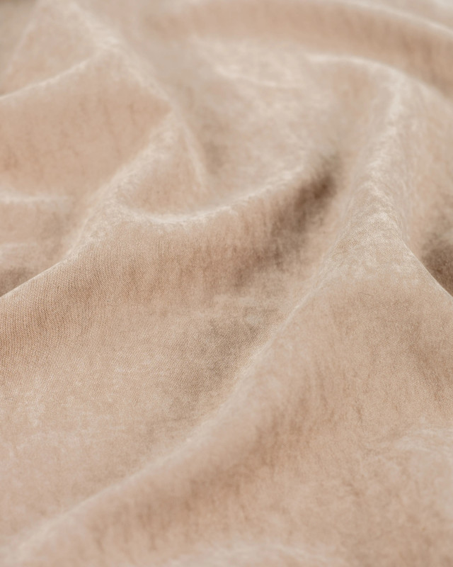Satin Cupro Uni Beige - Mercerine
