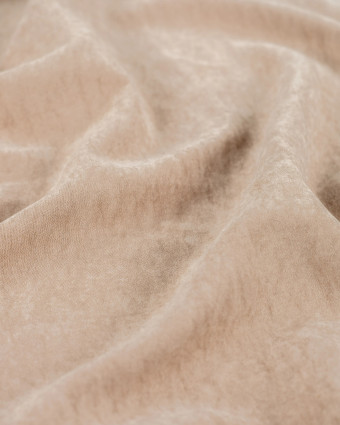 Satin Cupro Uni Beige - Mercerine