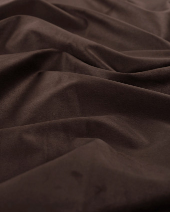 Tissu Suédine Premium Chocolat - Mercerine