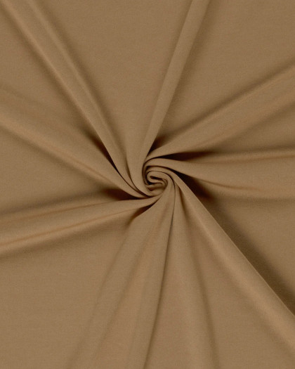 Tissu Jersey Epais Doux Camel - Mercerine