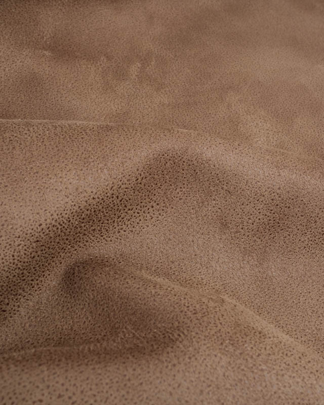 Tissu Ameublement Simili Daim Café - Bardenas - Mercerine