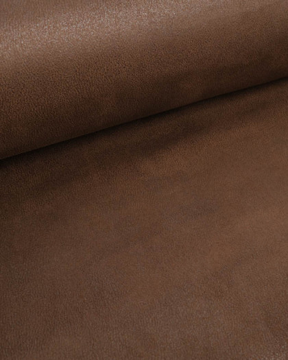 Tissu Ameublement Simili Daim Toffee - Bardenas - Mercerine