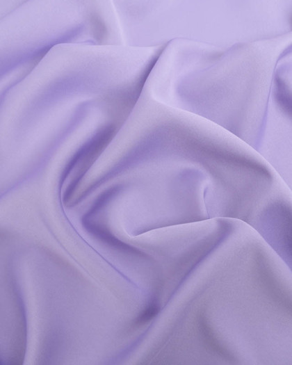 Tissu Microfibre Toucher Soie Lilas - Mercerine