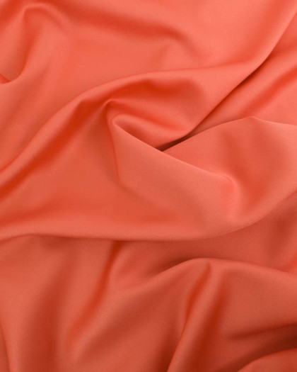 Tissu Microfibre Toucher Soie Corail - Mercerine