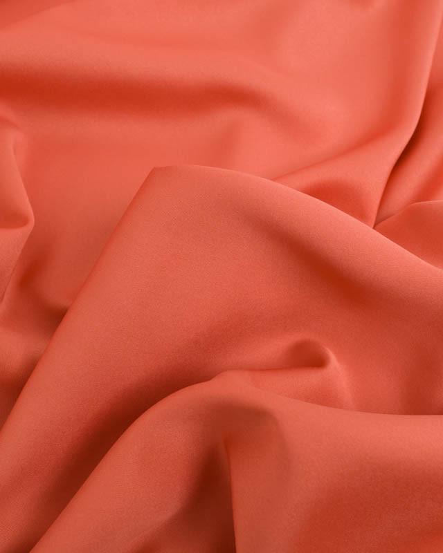 Tissu Microfibre Toucher Soie Corail - Mercerine
