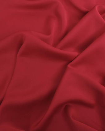 Tissu Microfibre Toucher Soie Bordeaux - Mercerine