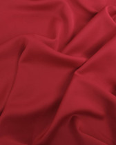 Tissu Satin Microfibre Uni Bordeaux