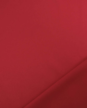 Tissu Satin Microfibre Uni Bordeaux  - Mercerine