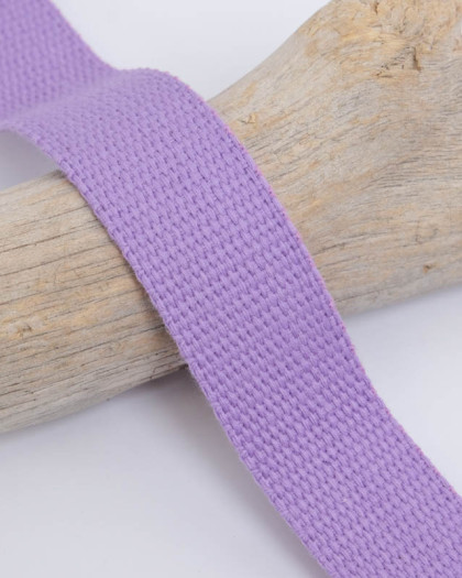 Sangle Coton Lilas Clair - Mercerine