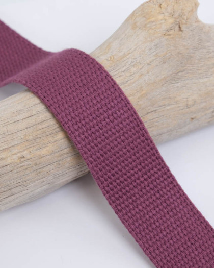 Sangle Coton Prune - Mercerine
