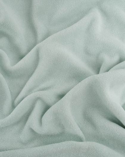 Tissu Jersey Mini Eponge Menthe Glacée - Mercerine