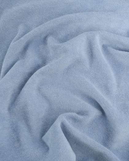 Tissu Jersey Mini Eponge Bleu Ciel - Mercerine