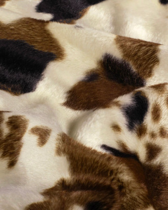 Fausse Fourrure Peau de Vache - Mercerine
