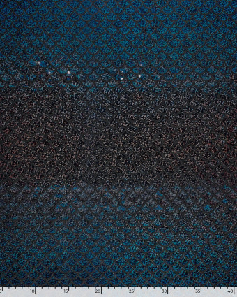 Tissu Lamé Stretch Sirène Noir - Mercerine