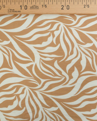 Tissu Viscose Texturée Lyra Toffee - Mercerine