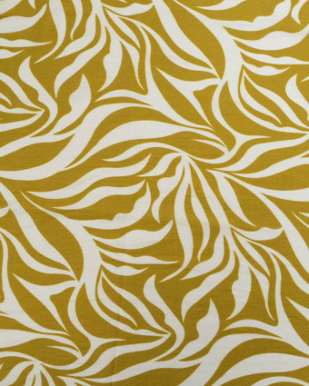 Tissu Viscose Texturée Lyra Olive - Mercerine
