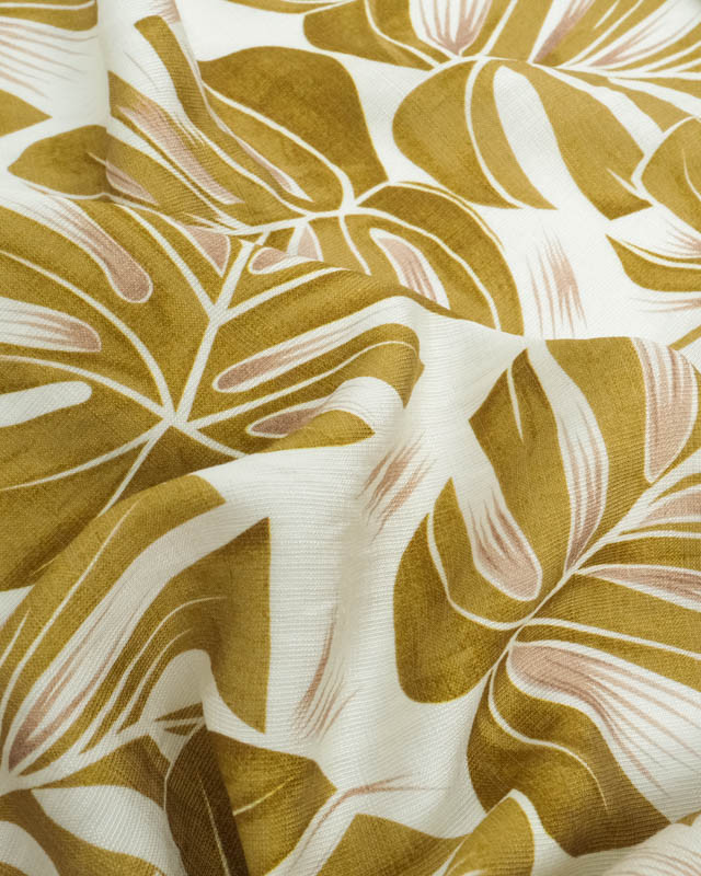 Tissu Viscose Texturée Deliciosa Bronze Antique - Mercerine