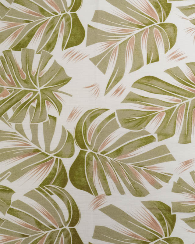 Tissu Viscose Texturée Deliciosa Vert - Mercerine
