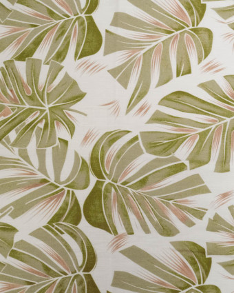 Tissu Viscose Texturée Deliciosa Vert - Mercerine