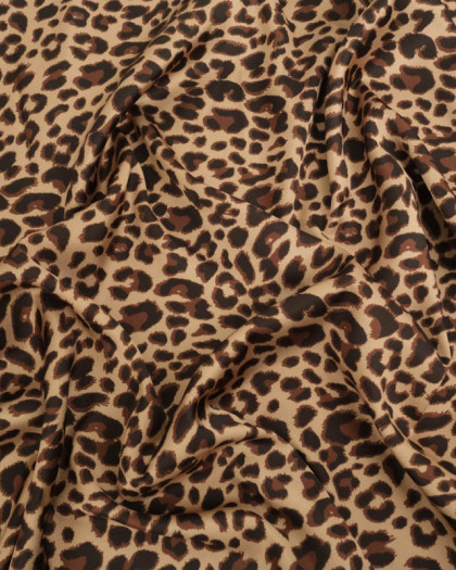 Tissu Satin Effet Soie Savanna - Mercerine